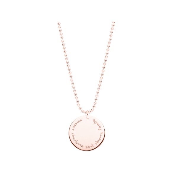Halskette Maxi 18 Karat Roségold