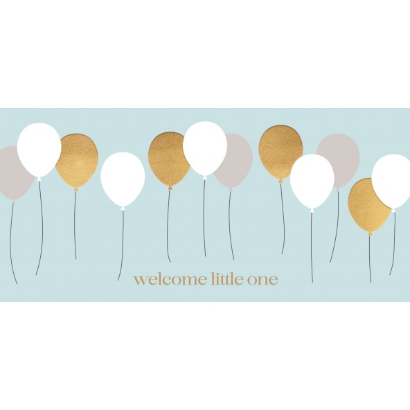 Glückwunschkarte Welcome little one (Boy)