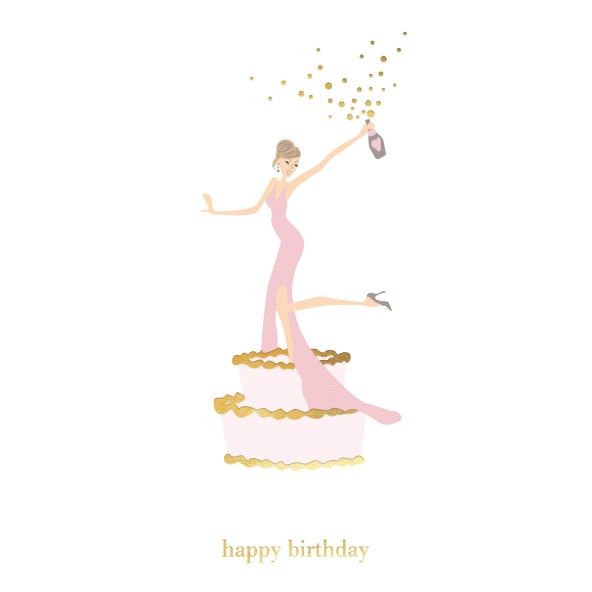 Glückwunschkarte Happy Birthday