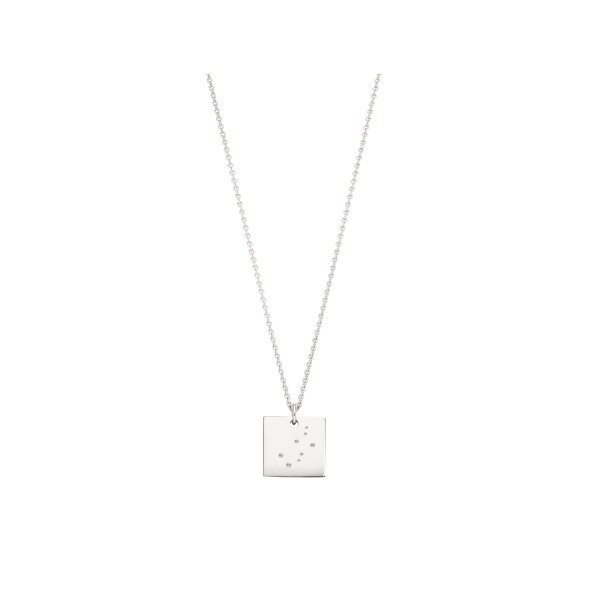 Halskette Square 18 Karat Weissgold