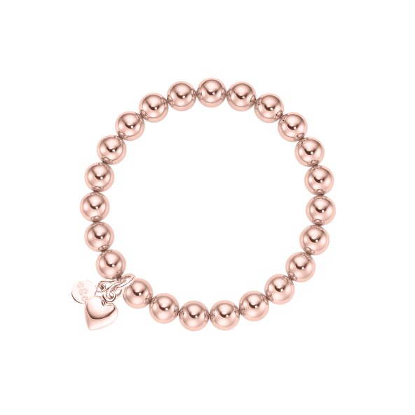 Armband Herz Sterlingsilber roségoldplattiert