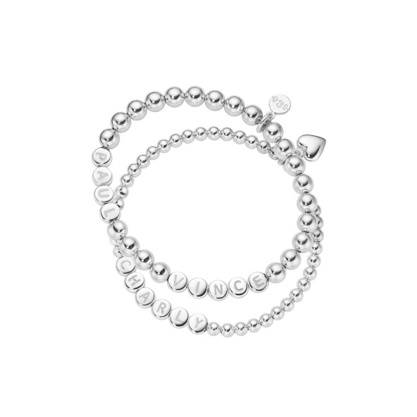 Namensarmband Classic Set Sterlingsilber