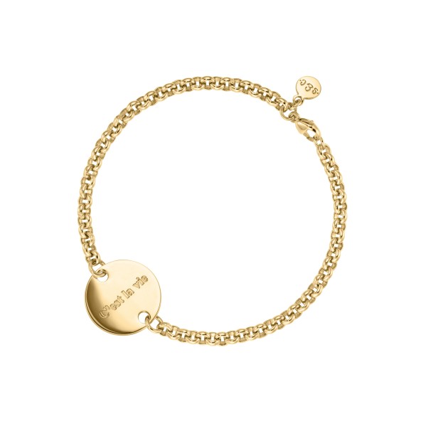 Gliederarmband Classic No.5 Gold