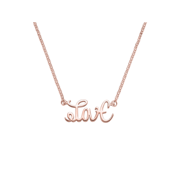 Halskette Love-Hate 18 Karat Roségold