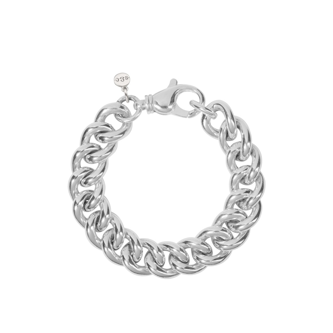 Chunky Chain Armband Sterlingsilber