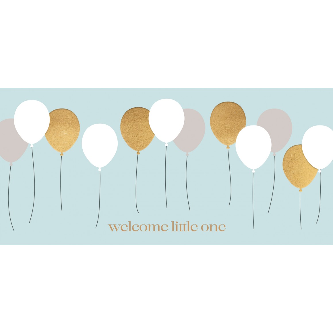 Glückwunschkarte Welcome little one (Boy)