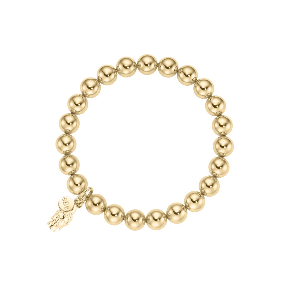 Armband Buddha Sterlingsilber goldplattiert