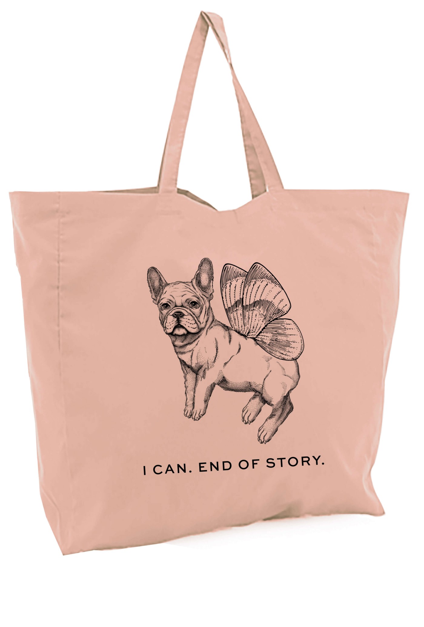 strawberry cream tote french bulldog