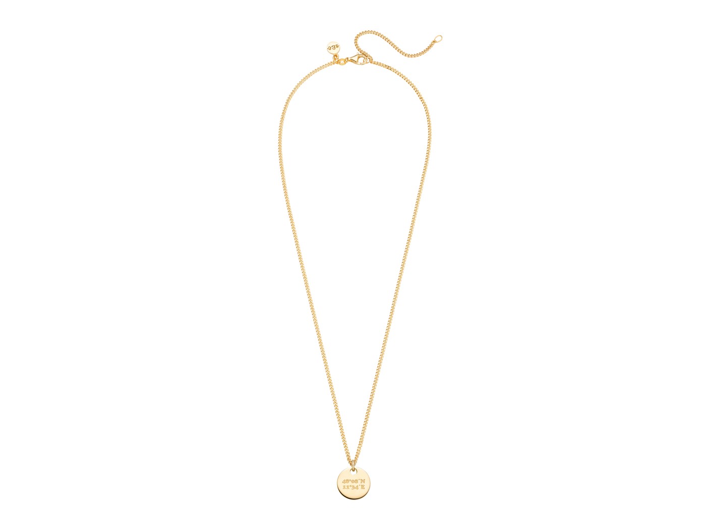 Ladies long gold necklace sale