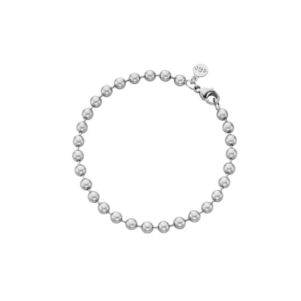 ball chain bracelet bold Sterling silver
