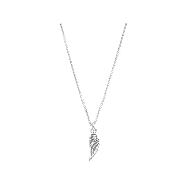 ladies angelwing necklace sterling silver