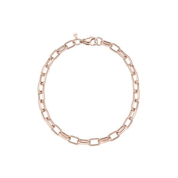 chunky short link chain sterling silver