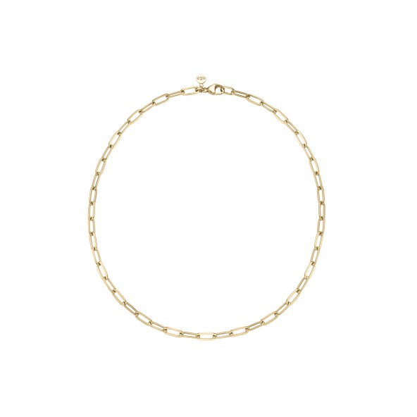 short link chain 18 karat gold