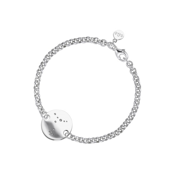ladies engraving bracelet classic no.5 Sterling silver