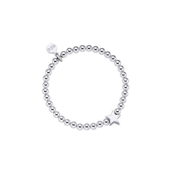 kids bracelet star sterling silver