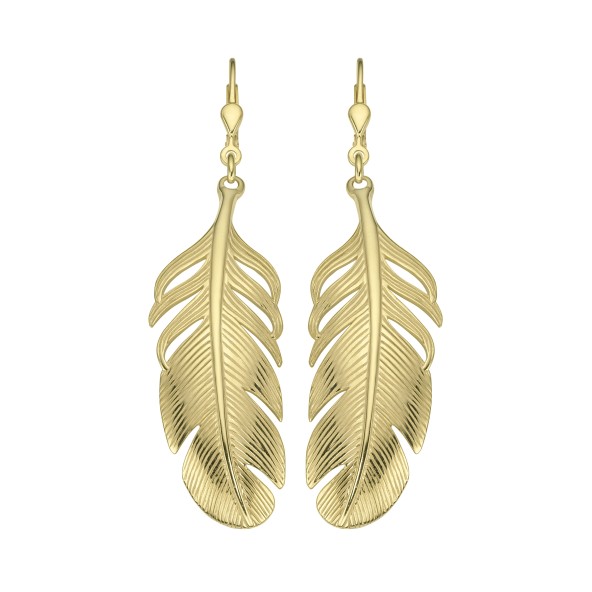 ladies earrings sterling silver gold plated