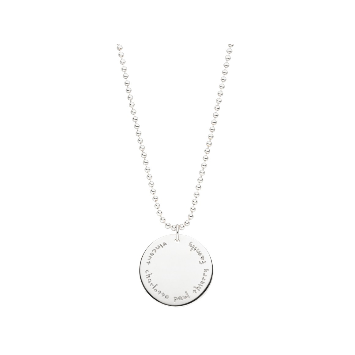 necklace maxi 18 karat white gold