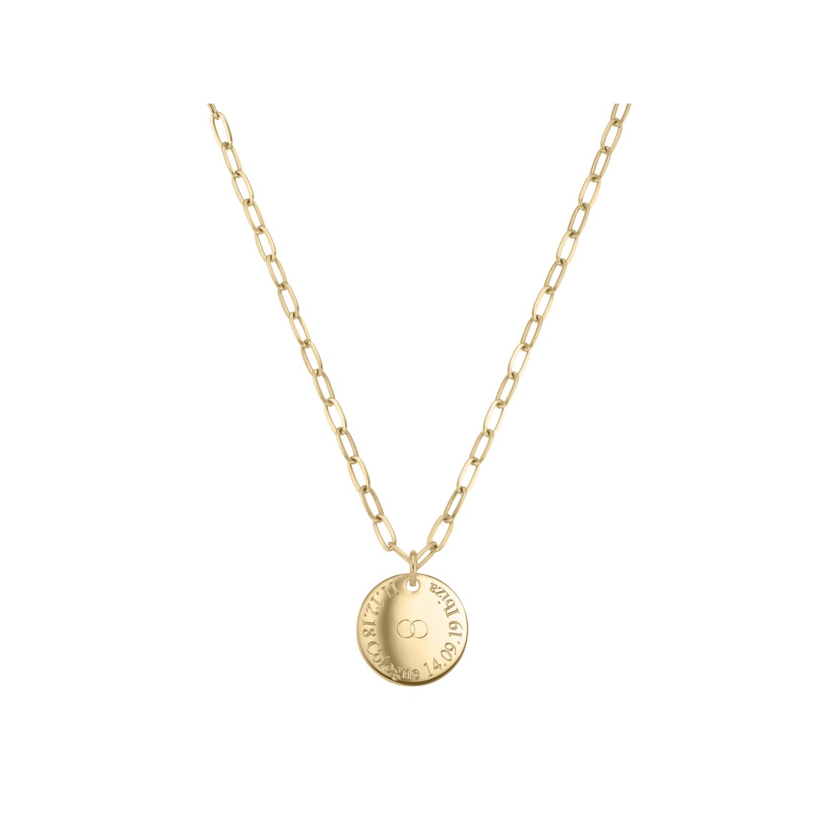 solo II necklace 18 karat gold