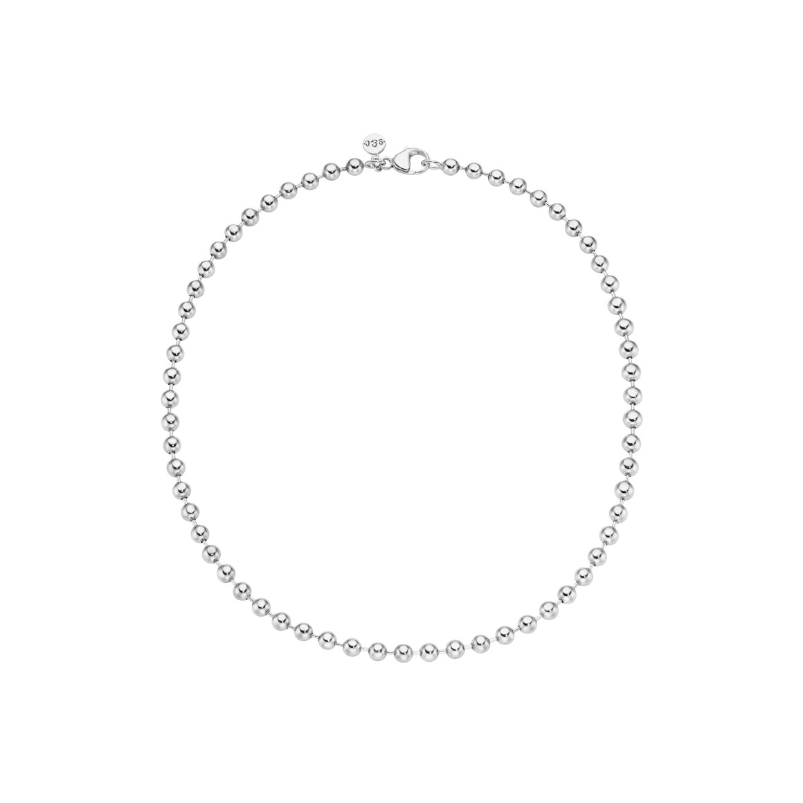 short ball chain 'bold' sterling silver