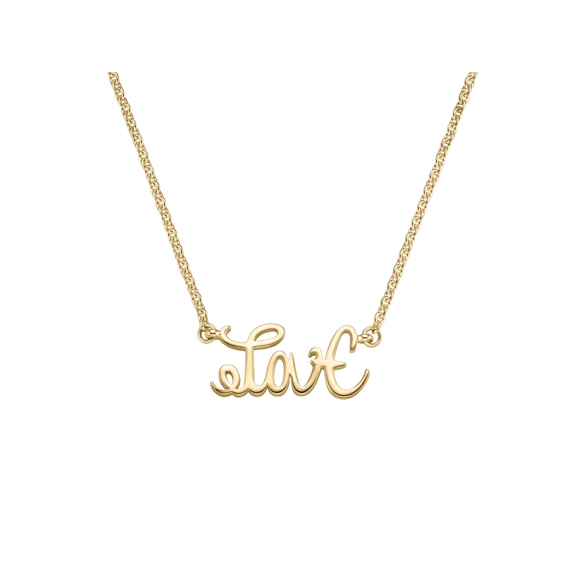 Necklace Love-Hate 18 Karat Gold