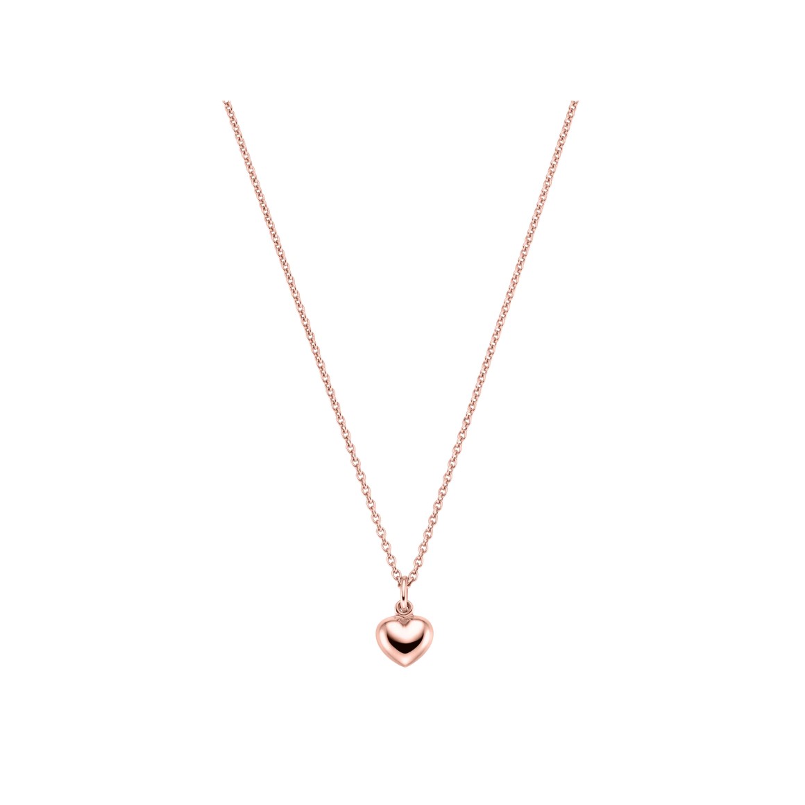 Ankerkette mit Herzanhänger von strawberry & cream in roségold