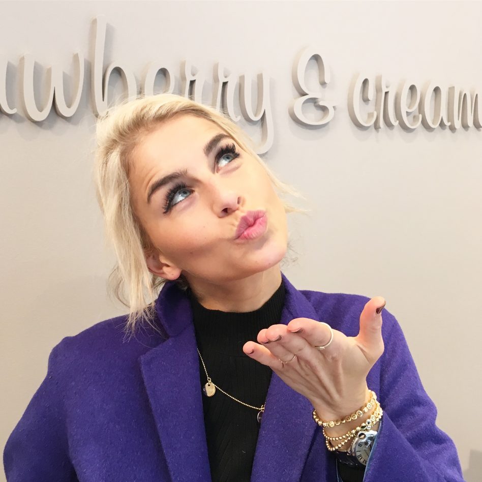 caro daur influencer golden family necklace and bracelets